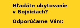 Ubytovanie v Bojniciach